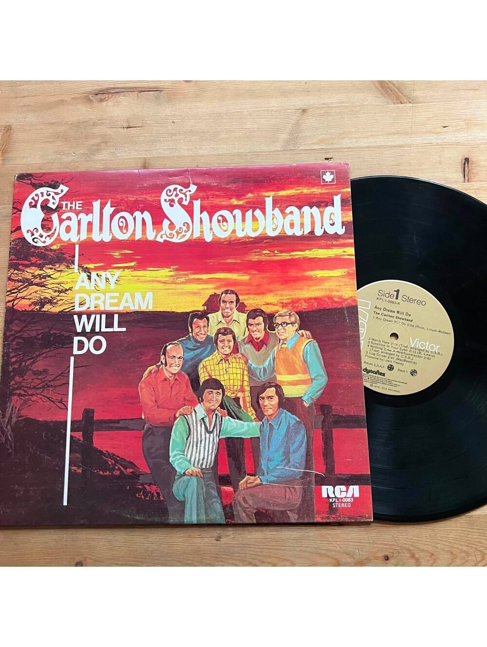 The Carlton Showband - Any Dream will Do 33rpm VG+ VR26